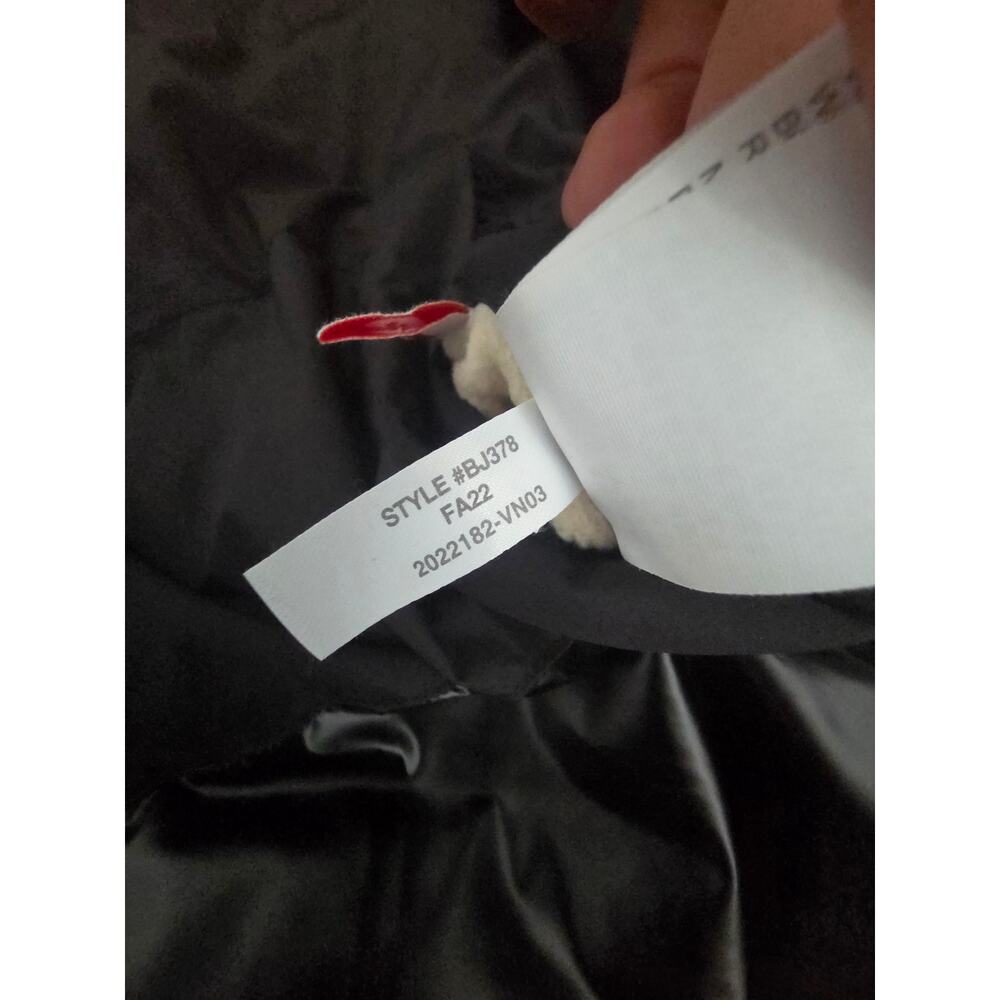 J.Crew Reversible Black Puffer Bomber Jacket with PrimaLoft (Size S) - Picture 5 of 7